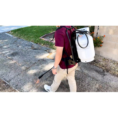 Flame King Propane Tank Cylinder Backpack Carrier For 10 Lb LP Cylinder